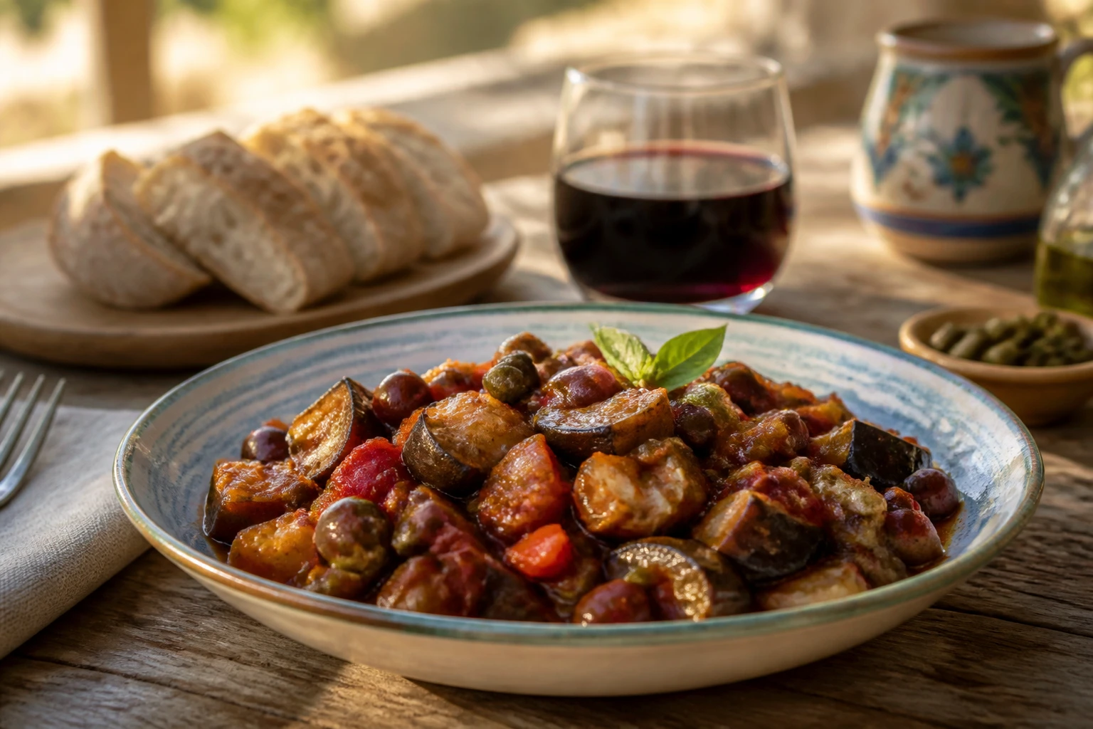 La caponata sicilienne de ma grand-mère, pas à pas