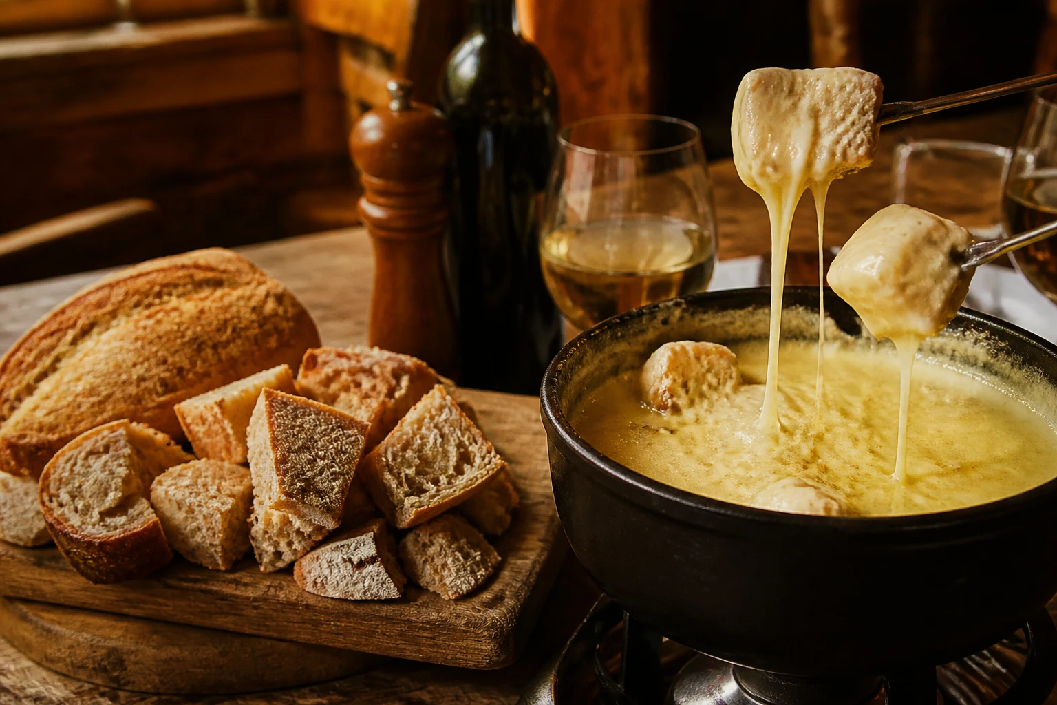 Quel pain choisir pour une fondue réussie ?