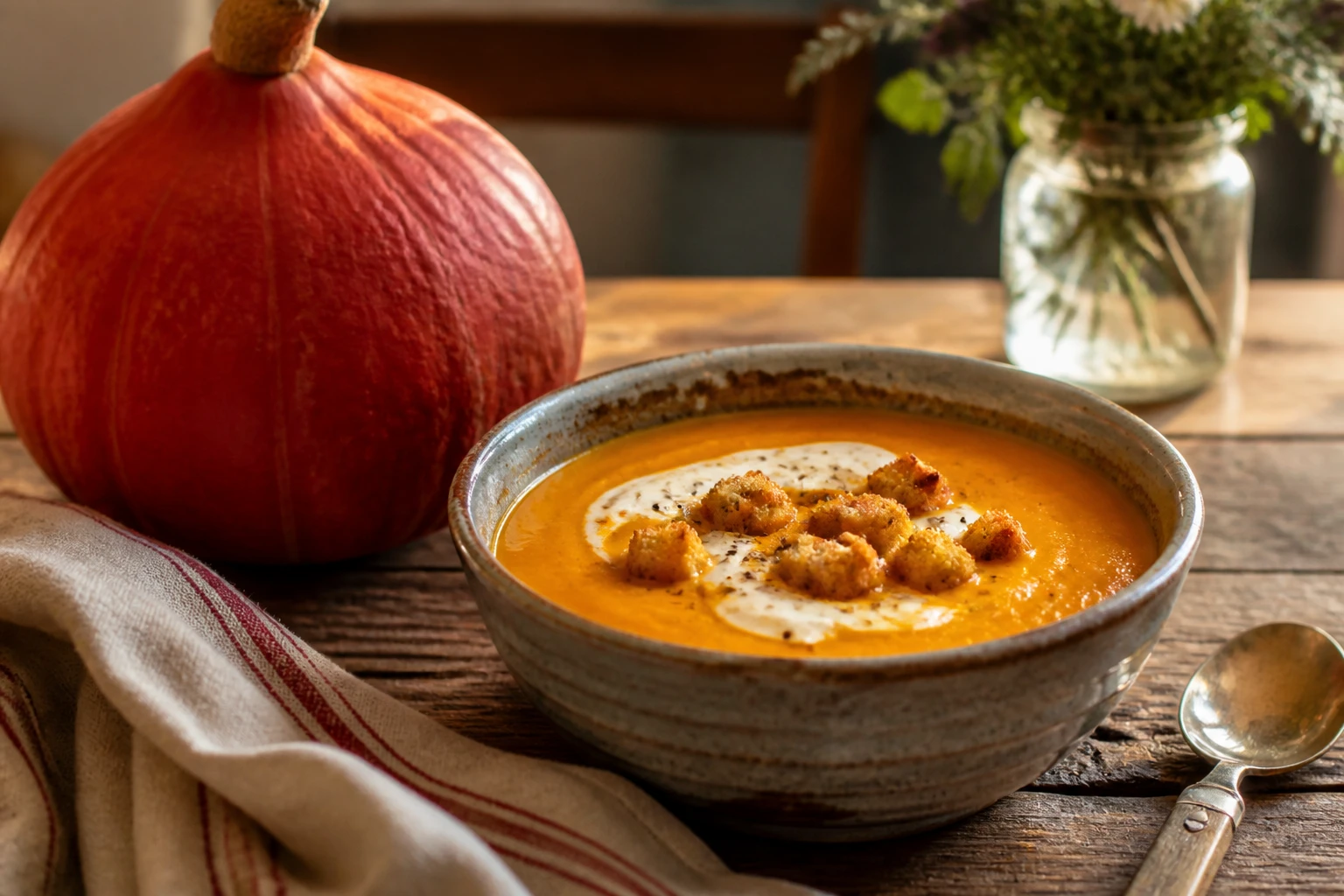 La soupe au potimarron de ma grand-mère, ma vraie recette