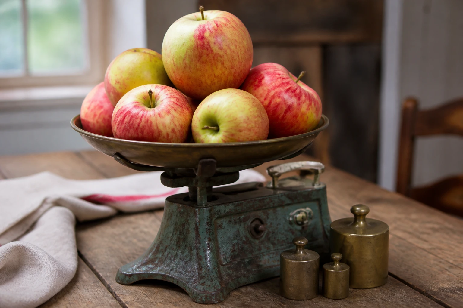 Poids d&rsquo;une pomme : le guide complet selon taille et variété