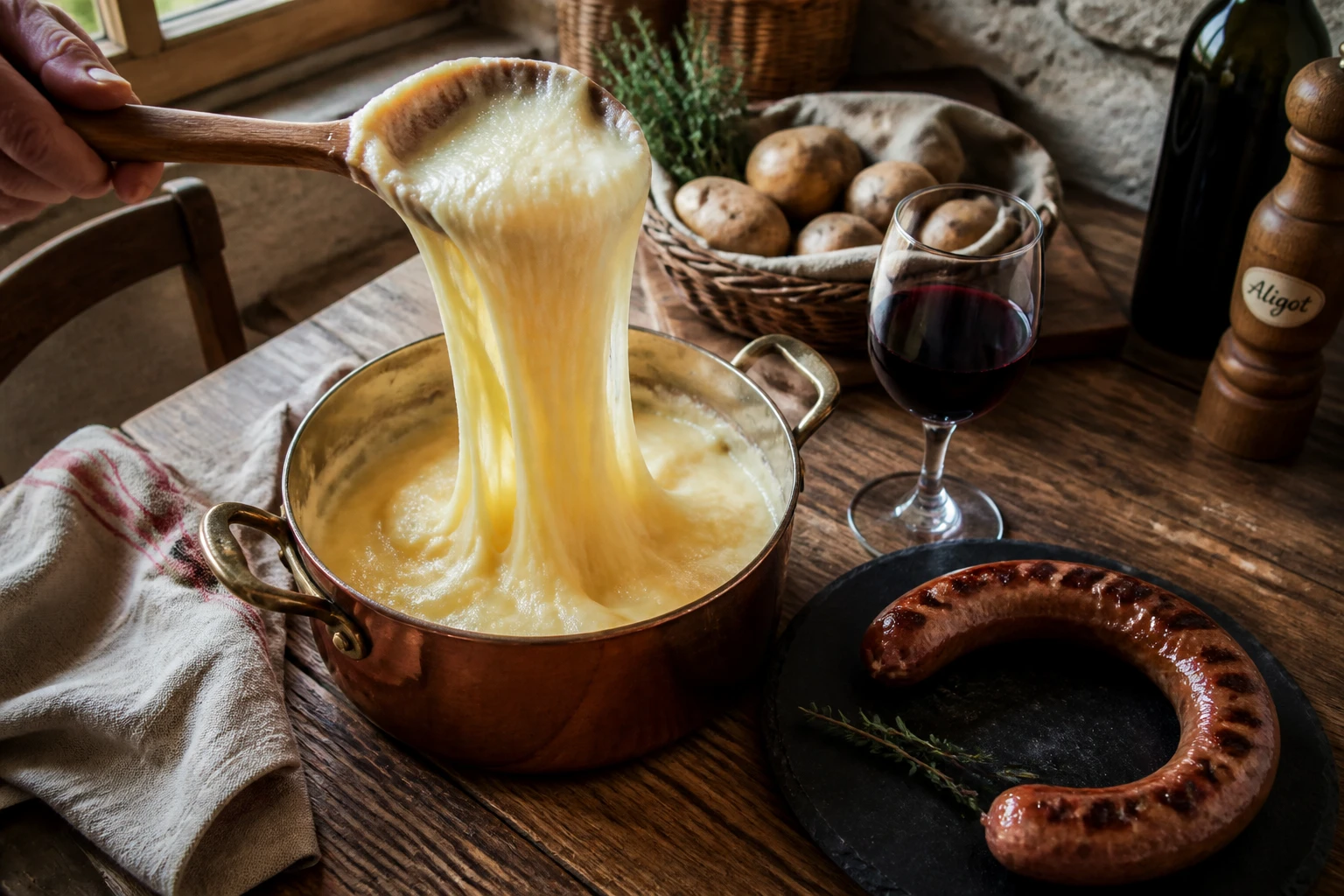 Aligot accompagnement : que servir avec ce plat de l&rsquo;Aubrac